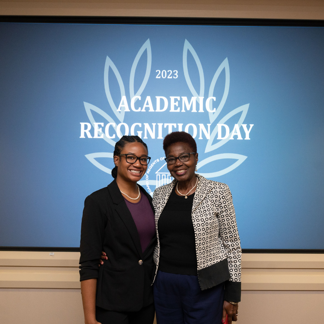 Board of Regents Scholastic Achievements Recognition